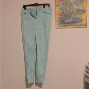 Sky Blue High waist Jegging